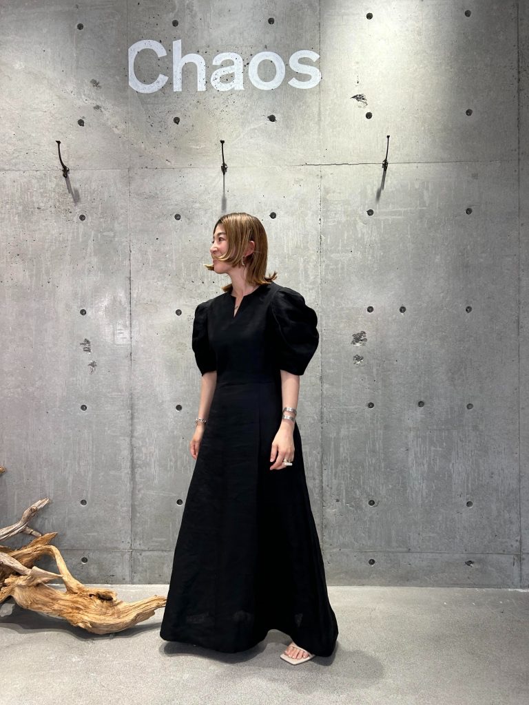 良品 Chaos カオス 24プレフォールコレクション ブリッコ ワンピース F  