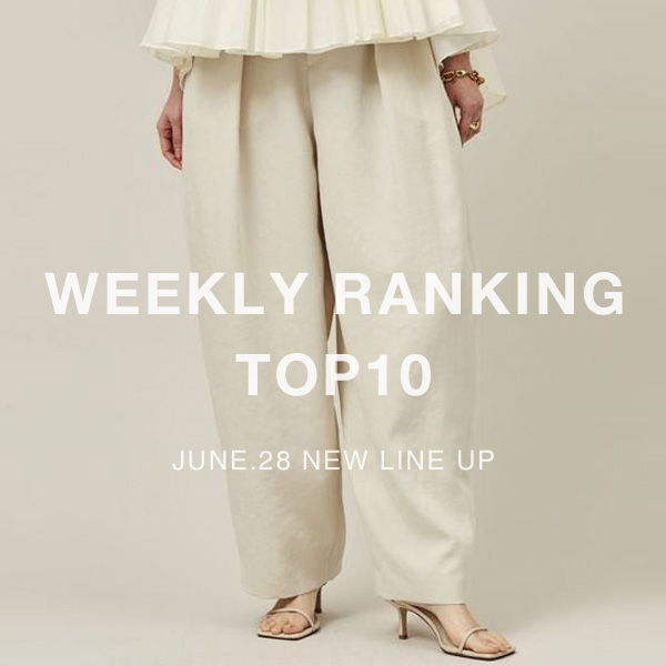 【WEEKLY RANKING TOP10】