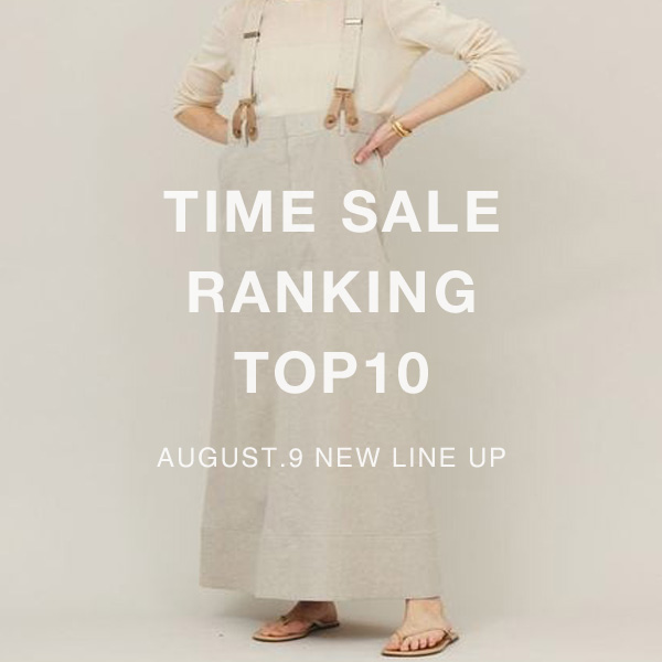 【TIME SALE RANKING TOP10】