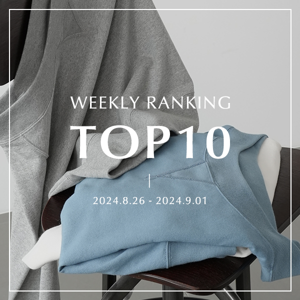 WEEKLY RANKING TOP10 先週の人気アイテムはこれ！