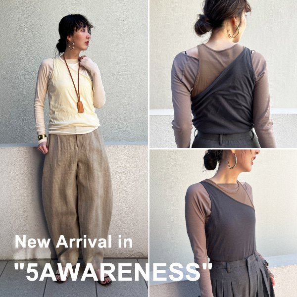 Curensologyオリジナルライン“5AWARENESS”に待望の新作がARRIVAL