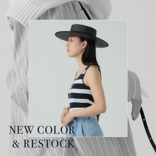 【NEW COLLAR ＆ RESTOCK】いま注目の人気アイテムが新色入荷＆再入荷！