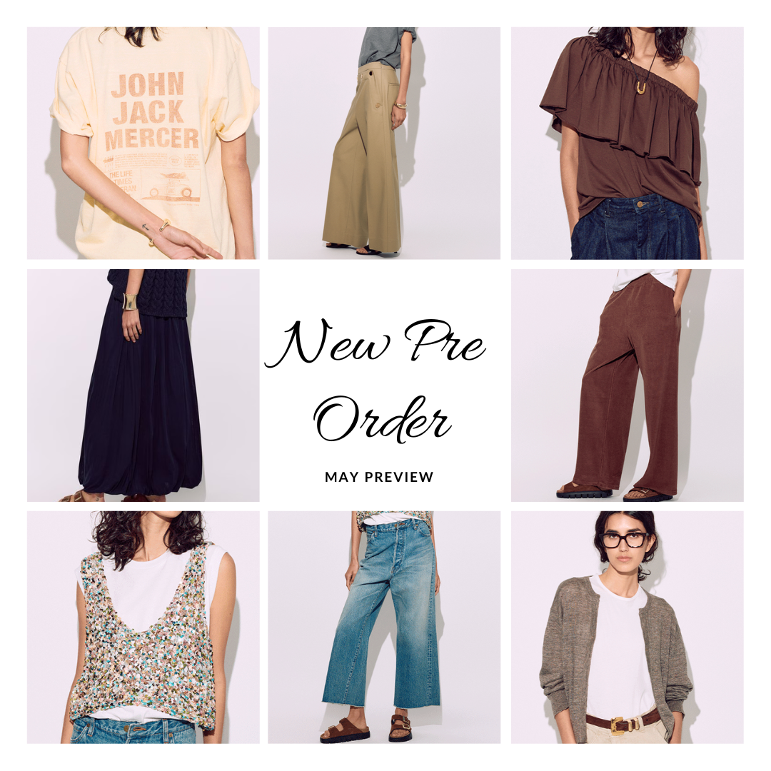 May Preview｜New Collection！