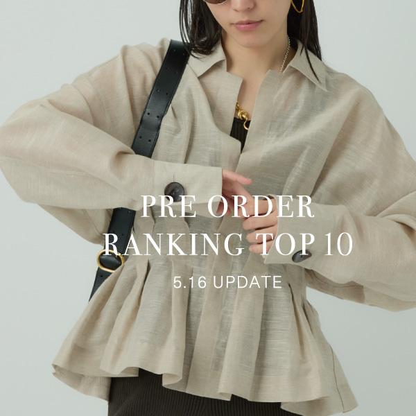 【RANKING】予約アイテム追加！最新予約アイテムTOP10