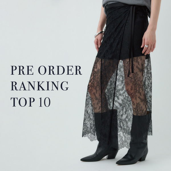【PRE ORDER】予約人気ランキングTOP10