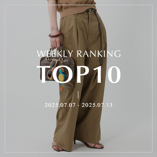 WEEKLY RANKING TOP10 先週の人気アイテムはこちら！
