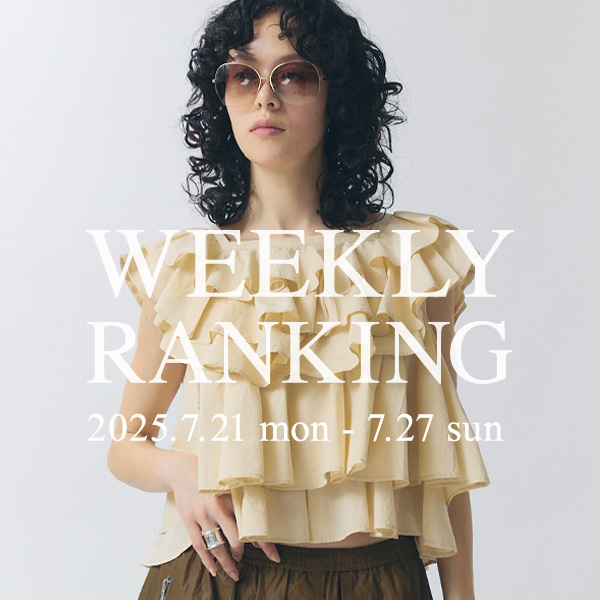 【WEEKLY RANKING TOP10】