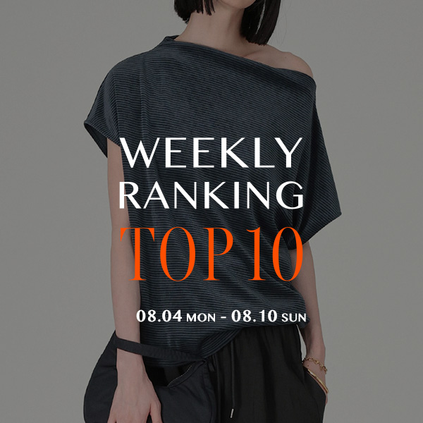 WEEKLY RANKING TOP10 先週の人気アイテムはこちら！