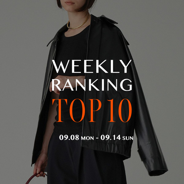 WEEKLY RANKING TOP10 先週の人気アイテムはこちら！
