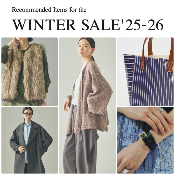 ＼HAPPY NEW YEAR／本日WINTER SALEスタート！見逃せない目玉アイテムをご紹介
