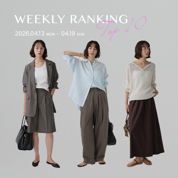 WEEKLY RANKING TOP10 先週の人気アイテムはこちら！
