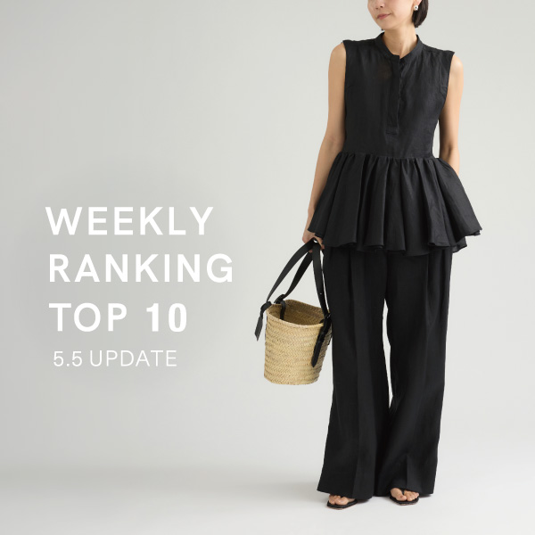 [Weekly Ranking] Last week's top 10 popular items