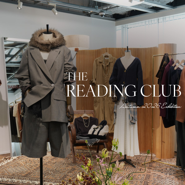 THE READING CLUB -26AW展示会レポート-
