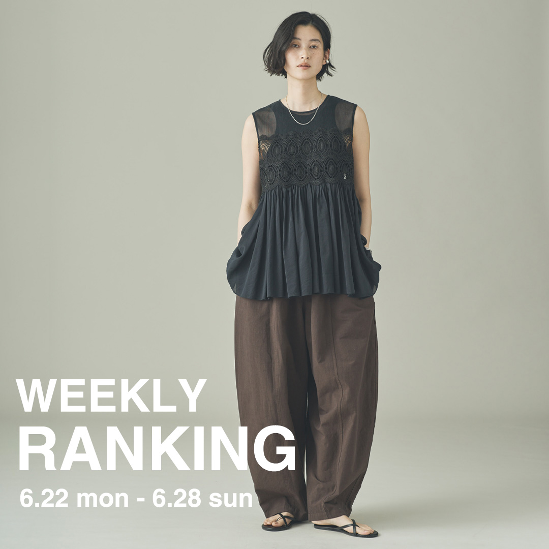 【WEEKLY RANKING TOP10】