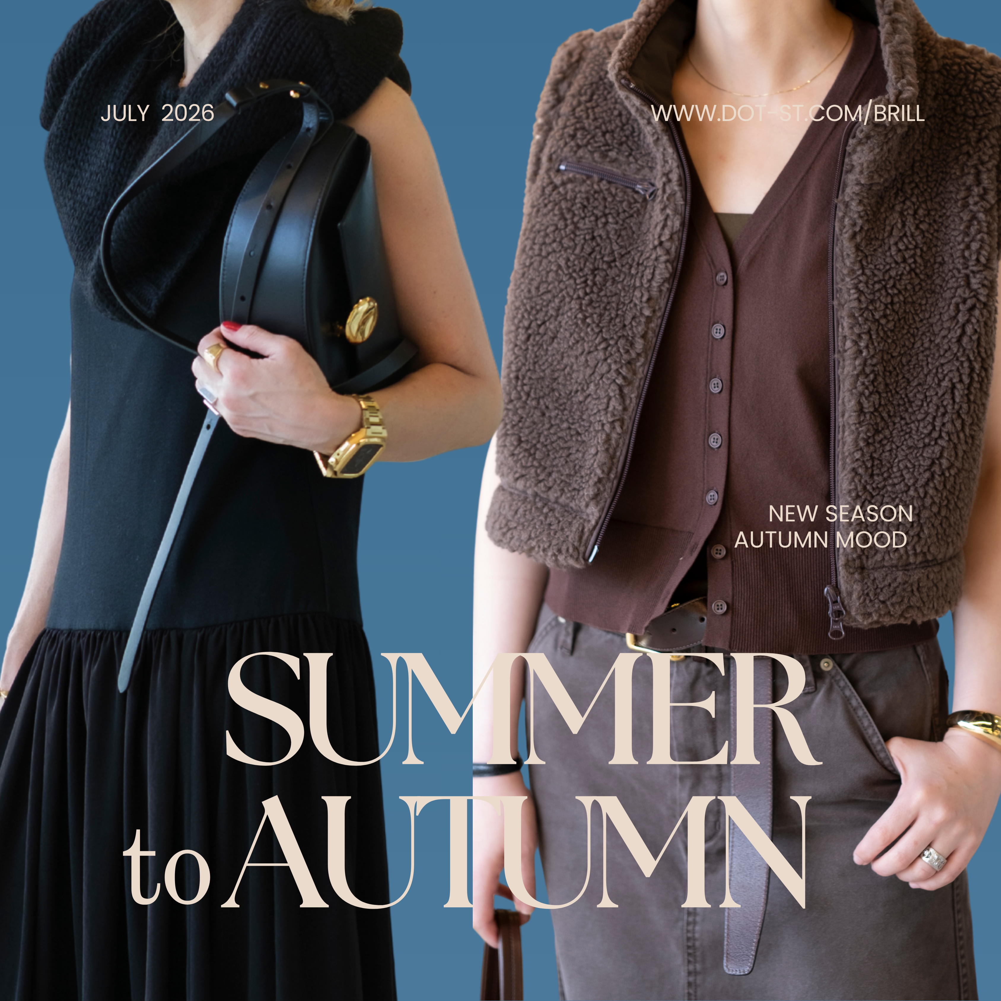 SUMMER to AUTUMN |夏色のままで、秋を着る。