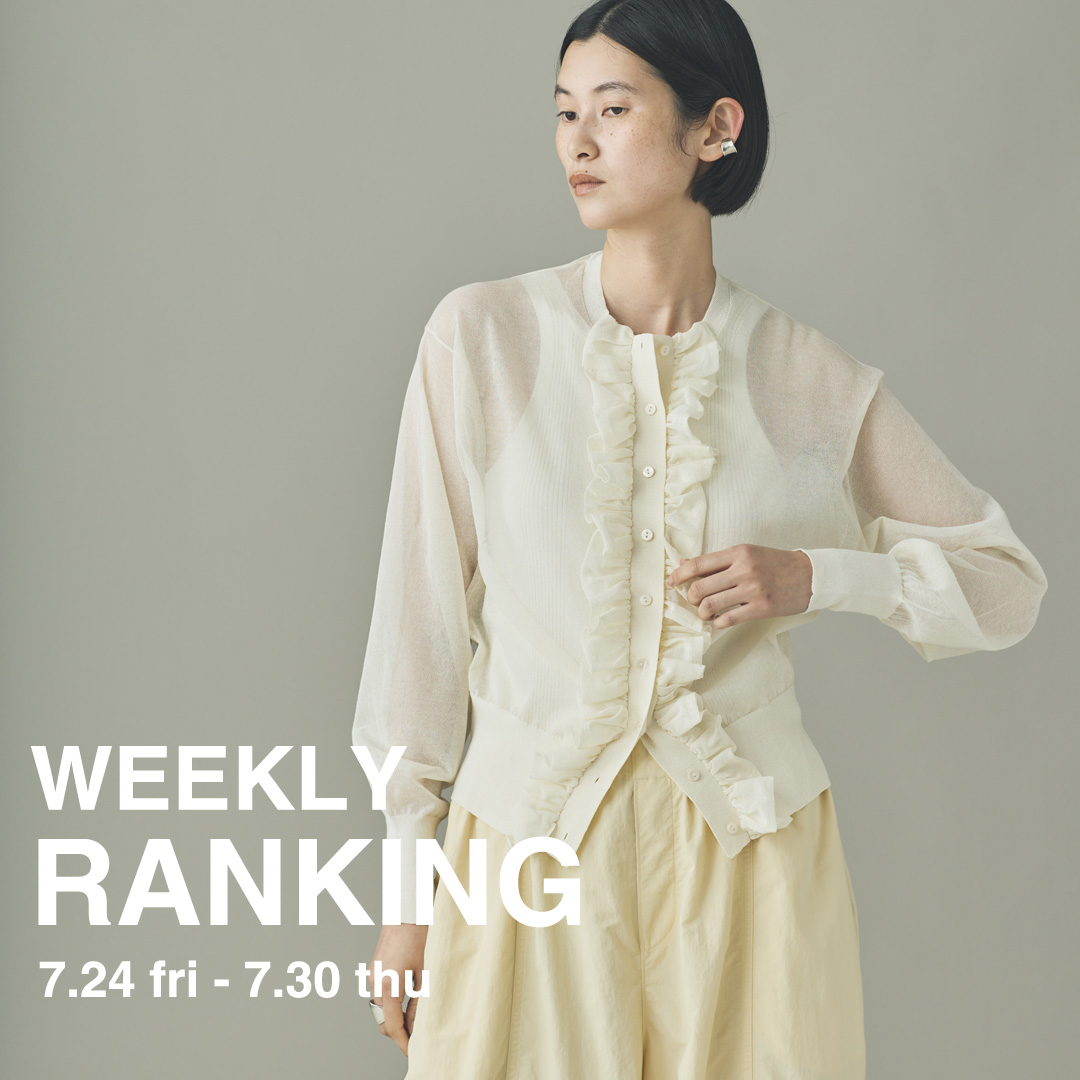 【WEEKLY RANKING TOP10】