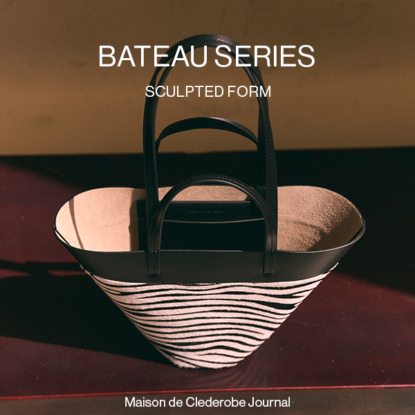 Bateau series — タイムレスな造形美。フリンジポーチが添える洗練のニュアンス