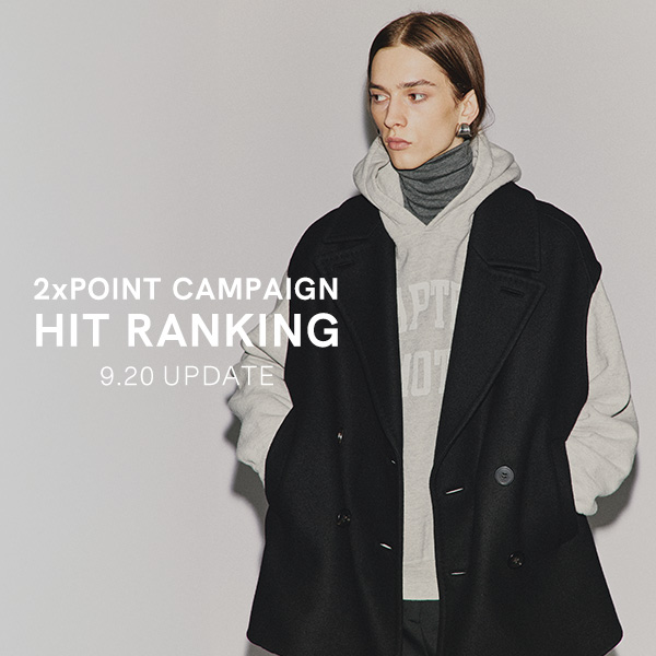速報！POINT2倍キャンペーンHIT RANKING TOP10