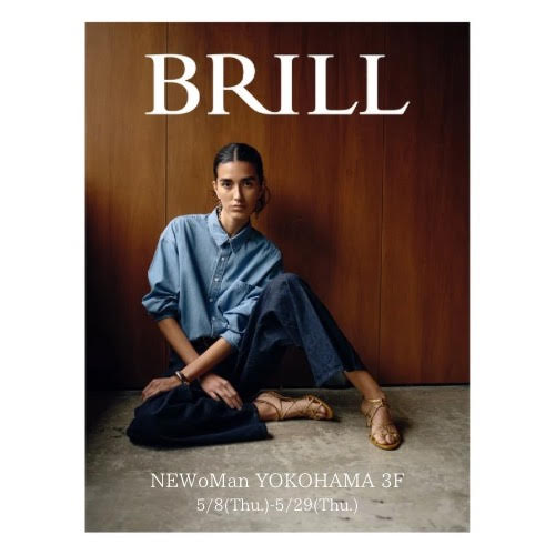 ร้าน BRILL POP UP STORE จัดขึ้นที่ห้าง New Man Yokohama